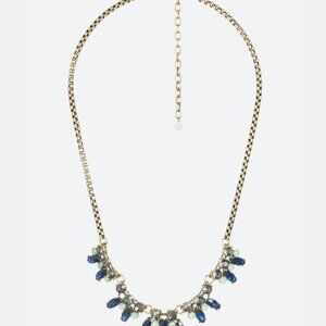 NWT BAY TO BAUBLES Farrah Dainty Crystal Collar Necklace